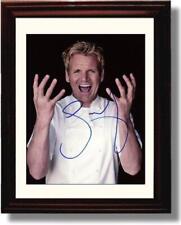 8x10 Framed Hells Kitchen Autograph Promo Print - Gordon Ramsey Chef picture