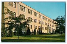 c1960s Moore Hall Residence For Women Evansville College IN Unposted Postcard picture