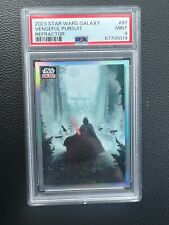 PSA 9 Vengeful Pursuit Refractor #97 Topps Chrome Star Wars Galaxy 2023 Vader picture