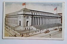 Vintage Postcard General Post Office New York  Antique Old 3167 picture
