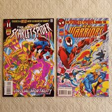 Amazing Scarlet Spider 1 New Warriors 62 NM lot Ben Reilly 1995 Marvel Comics picture