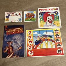 RARE 1998 Birthday Party KIT True North Comics McDonald's Discovering Dinosaurs picture