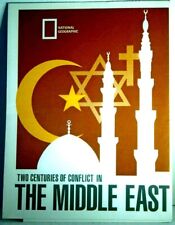 Maps THE MIDDLE EAST - TWO CENTURIES OF CONFLICT  National Geographic Sept. 1980 picture