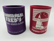 Vintage Panama City Beach FL Coozie Can Holder Koozie PCB Beach Spring Break picture