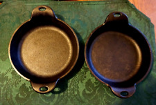 Lodge, Personal Skillets. 61/2 inches.   Set of  TWO. picture