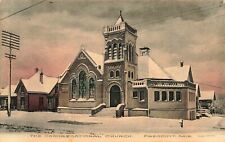 ARIZONA POSTCARD: VIEW OF THE CONGREGATIONAL CHURCH, PRESCOTT, AZ picture