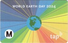 Metro TAP Card WORLD EARTH DAY 2024 Subway Bus Train Rail Transit Smart Card picture