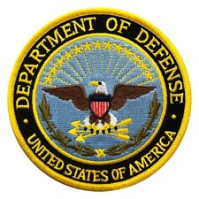 U.S.A Department of Defense DOD Iron on Sew on 4 inch Patch picture