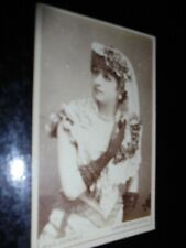 Cdv photograph actress Nellie Le Fevre by Downey 1870s picture