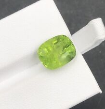 7.0 Crt / Beautiful Faceted Cutting Peridot Piece From Kohistan Pakistan Mine, picture