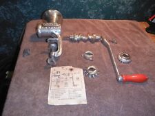Antique Beatrice Meat Grinder - Made in England No 318, Harper COMPLETE picture