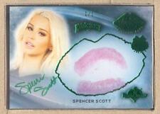 Spencer Scott 2024 Bench Warmer Emerald Archive 2014 Hockey KISS Auto Grn 1/1 picture