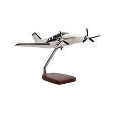 NEW Beechcraft® Baron G58 (Red/Black) Large Mahogany Model picture