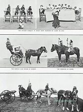 Royal Italian Circus Hengler's Grand Cirque Volpi 1904 Photo Article A863 picture