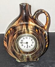 1930s Brush Mccoy Pottery Jug Clock WORKS picture