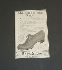 Regal Shoes 1912 Original Newspaper Ad picture