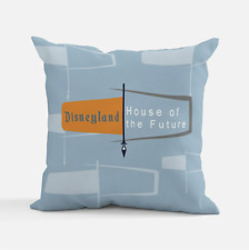 Retro Disneyland House of the Future Accent Pillow picture