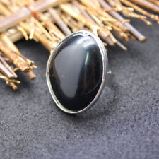 Irregular Ring Natural Crystal Chakra Oval Quartz Opening Healing Reiki Jewelry picture
