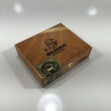 Olmec Corona Gorda Empty Wooden Cigar Box 6.5x5.5x2 picture