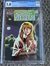 House of Secrets #92 - DC 1971 CGC 1.8 1st Appearance of the Swamp Thing picture