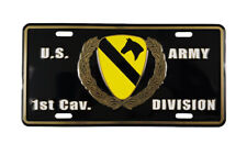 U.S. Army 1st Calvary Division Aluminum License Plate NEW LP0639 picture
