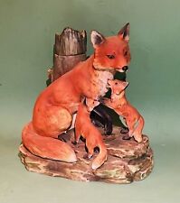 1979  Ski Country Red Fox Family  Decanter/BOX #591 picture