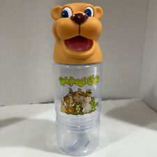 VINTAGE Rainforest Cafe CHEETAH Cup And Snack Cup Holder --NO STRAW picture