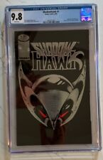 Shadowhawk #1 CGC 9.8 (Image 92) Valentino & Liefeld embossed Silver foil cover picture