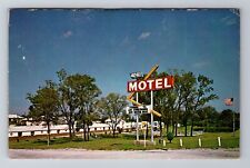 Independence MO-Missouri, 40-Hi-Motel, Advertisement, Vintage Souvenir Postcard picture