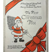 Rare Vintage 6 page coloring book from Houston's Merry Christmas Tree Farm Texas picture