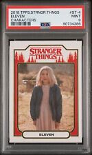 2018 Topps Stranger Things Characters Eleven #ST-4 Rookie RC PSA 9 picture