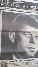  Vintage PRESIDENT KENNEDY - SPECIAL EDITION THE SUN NEWSPAPER 16 FEB 1967 picture