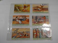 Liebig Trade Cards Gods of Egypt Les Dieux d'Egypte Complete Set 6 picture