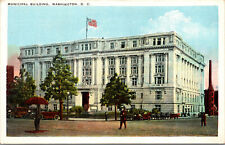 Vtg 1920s Municipal Building Washington DC Postcard picture
