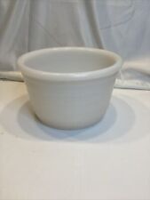 Vintage White Milk Glass Mixing Bowl Diameter 20” At Top Top To Bottom 4” picture