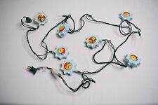VTG 90s Winnie The Pooh Disney Snowflakes Christmas Lights picture