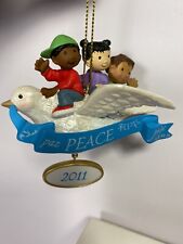 Hallmark Dove Keepsake Believe In Peace UNICEF 2011 Christmas Ornament Children picture