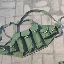 Chinese Military Surplus Type 56 Mag Ammo Pouch Field Assault Chest Rig picture