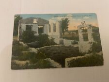 1921 The Ruins of Old Fort Crawford Prairie du Chien Wisconsin Postcard picture