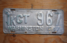 1947 WASHINGTON Truck License Plate # 967 picture