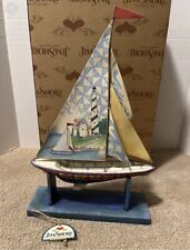 Jim Shore Large Sailboat “May The Wind Be At Your Back” picture