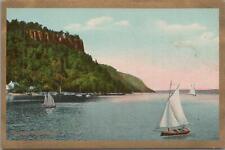 Postcard Palisades Hudson River NY  picture