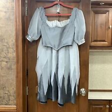 NWT cos play silver corset and skirt set size small picture