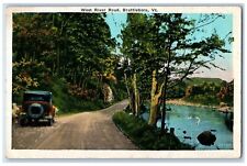 1934 West River Road Car Brattleboro West Minster Vermont VT Vintage Postcard picture