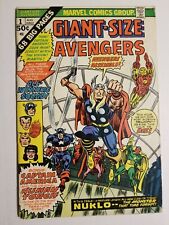 The Avengers (1974) Giant-Size Vol 1 #1 VG picture