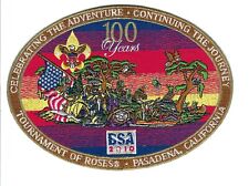 Set of 4 Boy Scouts of America Jacket Patches celebrating 100 Years of Scouting picture