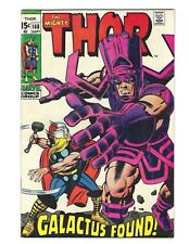Thor #168 1969 VF Beauty Origin of Galactus Jack Kirby  Combine Shipping picture