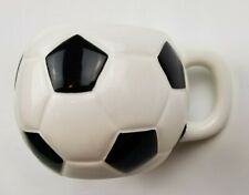 Vintage 1985 Sportcups Soccer ball shaped sports mug  picture