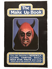 Vintage 1981 The Make Up Book: Werewolf Clown Vampire Skull Pirate Halloween picture