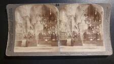 Palestine Stereoview RP C1900 Middle East Jerusalem Amenian Christian Church picture